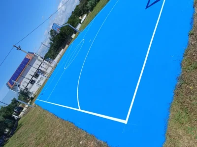 Završeno višenamjensko sportsko igralište u naselju Vintijan iz različitog kuta