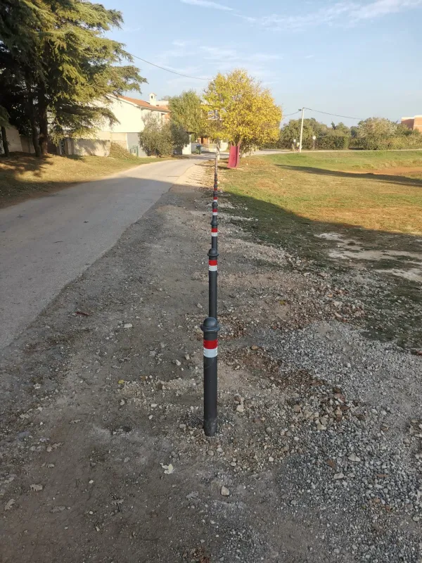 Izrada i ugradnja čeličnih stupova u naselju Medulin